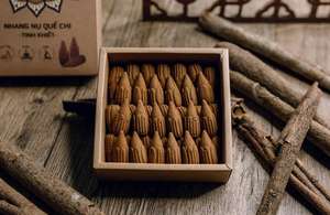 Cônes d'encens à la cannelle en vrac, arôme naturel à base de plantes – Encens en cônes longue durée pour la méditation, la relaxation et la fragrance d'intérieur - Product Image 6