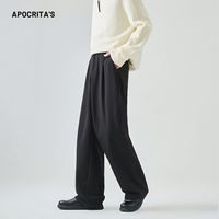 Pantalon décontracté pour homme OEM – Coupe décontractée, jambe droite, style mature léger, idéal pour l'automne et l'hiver, usage quotidien
