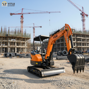 Mini Escavatore Cingolato da 3,5 Tonnellate con Motore Kubota, Profondità Massima di Scavo 2500mm, Adatto per Agricoltura/Paesaggistica/Progetti Urbani, Personalizzabile - Product Image 1