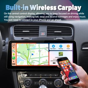 Lecteur vidéo de voiture Android 13 avec écran de 12,3 pouces, autoradio 2Din pour VW Golf 7 MK7 GTI 2011-2021, GPS, multimédia, Carplay, unité principale - Product Image 2