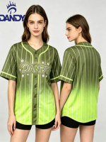 Maillots de baseball personnalisés grande taille pour femmes, imprimés, en Spandex/Polyester, impression numérique, respirants, anti-bactériens, vente en gros