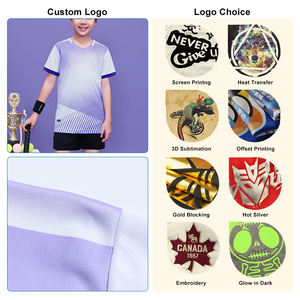 T-shirt de course à pied à impression numérique de haute qualité 100% polyester entièrement personnalisé, respirant, pour le sport, le marathon - Product Image 5