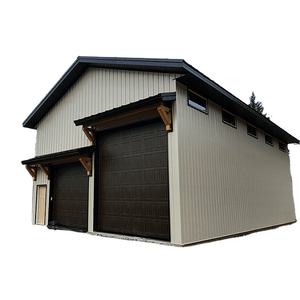 Structure <span class=keywords><strong>en</strong></span> acier léger préfabriquée, cadre de <span class=keywords><strong>portail</strong></span> d'atelier, kits <span class=keywords><strong>en</strong></span> acier pour garages et hangars, service de soudage et de coupe inclus - Product Image 4