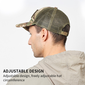 Ngoài trời bán buôn thể thao Mũ bóng chày Mỹ in camo Thư mặt trời bảo vệ xách tay cá nhân DIY thêu kinh doanh - Product Image 3