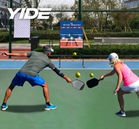 Planche d'entraînement de pickleball, plaque de rebond à angle réglable pour l'entraînement individuel, équipement de pickleball intérieur/extérieur