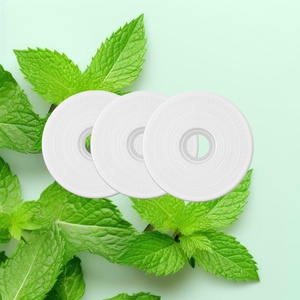 Micro rainures sans PFAS menthe dents orales espaces serrés cordes tissées résistant au déchiquetage végétalien ciré <span class=keywords><strong>Super</strong></span> ruban <span class=keywords><strong>fil</strong></span> <span class=keywords><strong>dentaire</strong></span> - Product Image 4