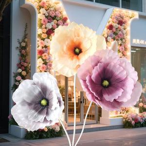 <span class=keywords><strong>Flor</strong></span> Gigante de <span class=keywords><strong>Papel</strong></span> Artificial para Decoración de Bodas, Eventos, Fiestas, Decoración de Ventanas - Product Image 1