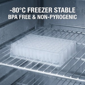 96 Square Well Platte Transparenter 2,2 ml U-Boden für <span class=keywords><strong>BIOTEK</strong></span> und All sheng U Boden 96 Deep Well Platte - Product Image 6