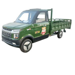 Mini véhicule utilitaire électrique 4x4 chinois avec boîte de chargement, freins à disque, autonomie de 101 à 200 km - Product Image 1