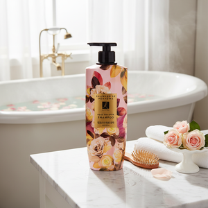 Elastine Rose Whisper Perfume <b>Shampoo</b> 600 ml Alluring Fragrance for Hair Care - Product Image 3
