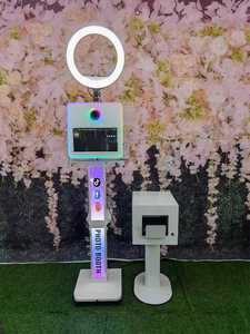 Cabina <span class=keywords><strong>de</strong></span> Fotos con Pantalla Táctil LCD <span class=keywords><strong>de</strong></span> 15.6 Pulgadas, Fácil <span class=keywords><strong>de</strong></span> Montar, con Logotipo Personalizado Gratuito, para Bodas y Fiestas, Cabina <span class=keywords><strong>de</strong></span> Fotos DSLR para Selfies - Product Image 2