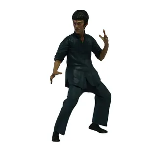 Bruce Lee Action Figurine Custom Resin Home Decoration Customized Logo Love Europe Artificial SGS Xiamen Port Chinese Figurines