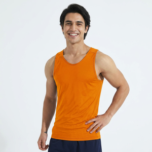 เสื้อกล้ามผู้ชายแห้งเร็วสำหรับใส่ออกกำลังกายโลโก้ได้ตามต้องการ - Product Image 1