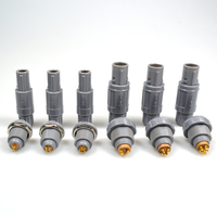 Conector de la Serie P de Fabricante Chino |   Conector Médico de Plástico PAG Macho PKG Hembra de 2-14 Pines, Grado IP50