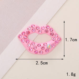 Tasarımcı Bling Charms için kişisel lüks tasarımcı özel parlak önemsiz telefon kılıfı ayakkabı bilezik takunya ayakkabı bilezik el sanatları - Product Image 4