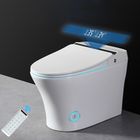 Vente directe d'usine, WC intelligent en céramique monobloc à poser au sol, sanitaire intelligent à prix avantageux