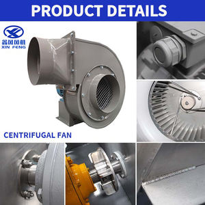 Fã de ventilação centrífugo industrial do extrator do ventilador 4-72 FRP - Product Image 4