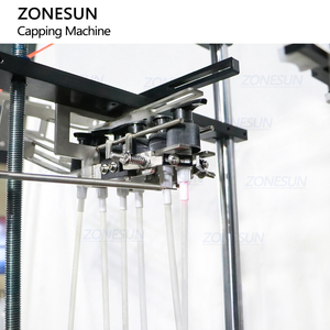 ZONESUN ZS-XG440I automatique savon à vaisselle corps laveuse conditionneur pompe de distribution bouchons à vis alimentation capsulage Machine de serrage - Product Image 4