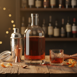 Bottiglia di Vetro Vuota per Liquori, Vodka, Gin, Vino, <span class=keywords><strong>Whisky</strong></span>, Personalizzabile con Logo, 100ml 200ml 500ml 750ml, con Tappo in Sughero - Product Image 3