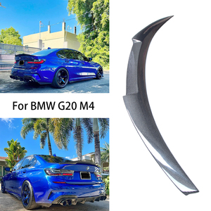 For 3 Series G20 G28&M3 G80 M4 Style Carbon Fiber Rear Spoiler Trunk Wing 2018-2025 - Product Image 1