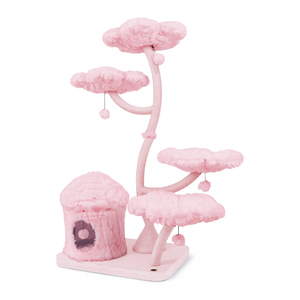 XIANGLONG Fabriek levert nieuwe moderne, duurzame, ecovriendelijke luxe kattenboomtoren, cadeau kattenhuis, bloemvormig. - Product Image 6