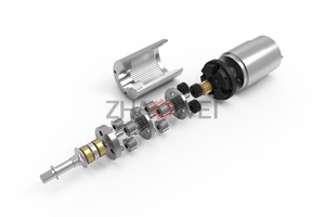 ZHAOWEI MD032032-<span class=keywords><strong>33</strong></span> 32mm 3v 5v 12v 24v 50kg.cm 227 tr/min couple élevé boîte de vitesses planétaire moteur à engrenages à courant continu pour appareils portables - Product Image 5