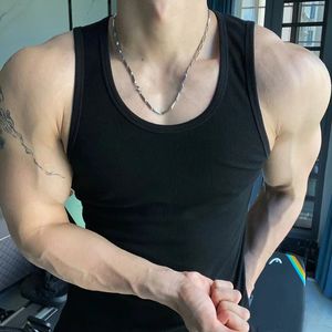 Pack of 3 Spandex <b>White</b> Tight Muscle Man <b>Vest</b> Ribbed Gym Mesn tank Top <b>Men</b> - Product Image 5