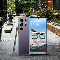 Smartphone Android 5G 16 Go 1 To Écran HD 6,8 Pouces 90 Hz Quad Core Double SIM Caméra Arrière 108 MP Caméra Avant 48 MP Charge Rapide 65 W