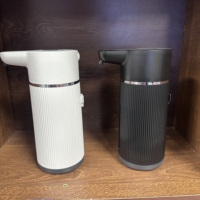 Distributeur automatique de savon CE M15 420 ml rechargeable, étanche IPX5, sans contact, avec capteur infrarouge, pour gel ou mousse
