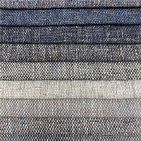Classique lin tissu pour vêtements tissu en viscose de lin lin épais pour hometextile