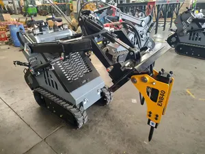 Originele Fabrikant Nieuw Ontwerp Aangepaste Service Epa Elektrische Benzine 350Kg 450Kg Multifunctionele Machines Mini Skid Stuurlader