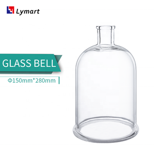 Campanas de Vidrio Transparentes Pequeñas de 150x280 mm, Equipo Educativo para Laboratorios - Product Image 2