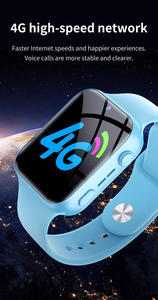 Montre connectée pour enfants Y68D Y80, caméra HD 4G, appel vidéo, boussole, batterie 500 mAh, étanche IP67, mode carte SIM, montre connectée - Product Image 2