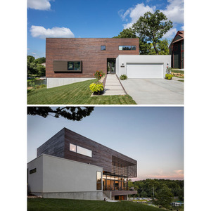 Villa moderna de madera para uso en complejos turísticos con estilo de diseño contemporáneo - Product Image 1