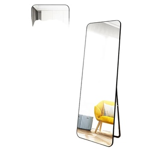 Miroir sur pied décoratif en métal doré pour salon, 40*150cm, miroir de chambre à coucher, miroir de dressing pleine longueur - Product Image 1