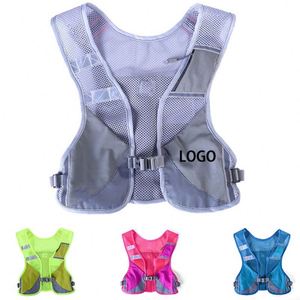 Sac à dos d'hydratation tactique unisexe 2024 pour course à pied, camping, avec pochette téléphone intégrée, respirant et réfléchissant, pour hommes et femmes - Product Image 5