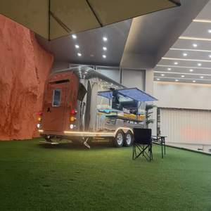 Remorque alimentaire entièrement équipée : cuisine mobile, café, barbecue, chariot à glaces Piaggio <span class=keywords><strong>Ape</strong></span> <span class=keywords><strong>50</strong></span> en aluminium, alimentation intégrée, résistant à la rouille - En promotion - Product Image 1