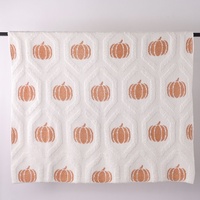 Plaid décoratif élégant et léger pour la maison, non toxique, pour adultes, 50*70, tons neutres