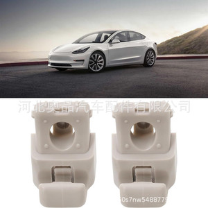 Soporte de Visera Solar para Parabrisas Delantero de Tesla Model 3 y Model Y, Fijación de Plástico y Nylon, Instalación con Elevación - Product Image 1
