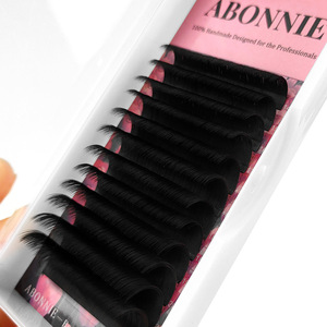 ขนตาปลอมแบบกึ่งทำมือสำหรับต่อขนตาปลอมทำจากผ้าแคชเมียร์แบบง่าย - Product Image 5