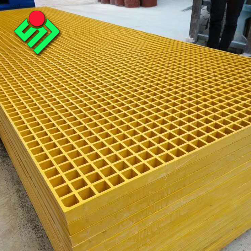 Fiberglass Reinforced Plastic Grating Smooth Grit