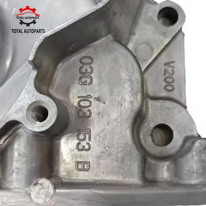 前油封支架共轨法兰盖曲柄湾OEM 03G103153 03G103153B，适用于Sk-oda V-W Am-arok Be-etle - Product Image 2