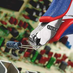 ตัวจับปลายอุปกรณ์อิเล็กทรอนิกส์ knipex 64 42 115พร้อมที่จับหลายองค์ประกอบ115มม. - Product Image 4