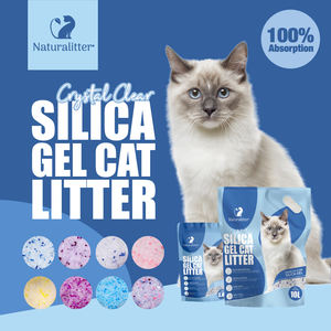 Kediler için Silika Kristal Kumu, Çevre Dostu, Yüksek Emici, Koku Kontrolü, Ultra Uzun Ömürlü, Toksik Olmayan, Atılması Kolay - Product Image 3