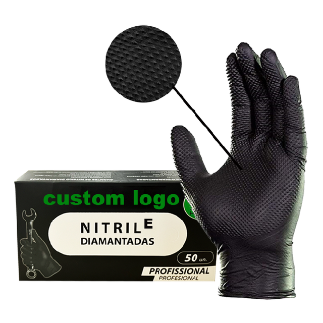 Nitrile Automobile Auto Industrial Anti-impact Sustainable Mechanic Mechanical Heavy Duty Working Gloves