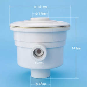 <span class=keywords><strong>Buse</strong></span> de Retour Pivotante Réglable en ABS pour Piscines Irrégulières de Type B&B et Piscines de Paysage - Product Image 5