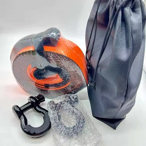 高品質ナイロンスナッチストラップ15000kgボウシャックル耐久性のある回復ギアバッグトウストラップキット屋外 - Product Image 4