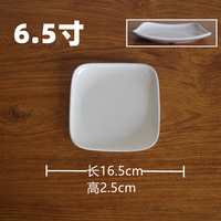 Vaisselle écologique pas chère en mélamine carrée pour restaurants et usage domestique, assiettes en plastique pour riz et nouilles