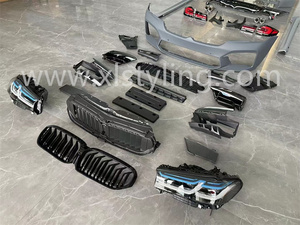 XLstyling Car Conversion upgrade facelift pare-chocs avant G30 LCI M-Tech M5 kit carrosserie ancien à nouveau pour <span class=keywords><strong>BMW</strong></span> G30 18-20 Bodykit - Product Image 2