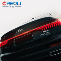 Feux arrière LED CREULI dynamiques séquentiels fumés Plug & Play, barre de feux stop pour hayon, pièces auto pour Audi A6 C8 19-23